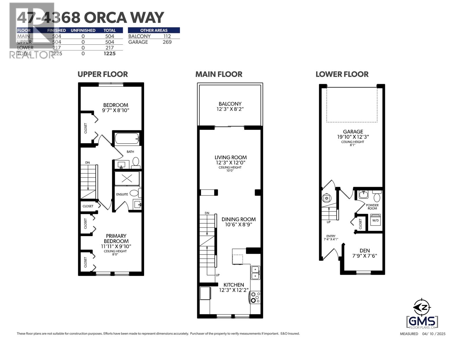 #47-4638 ORCA Way, Tsawwassen