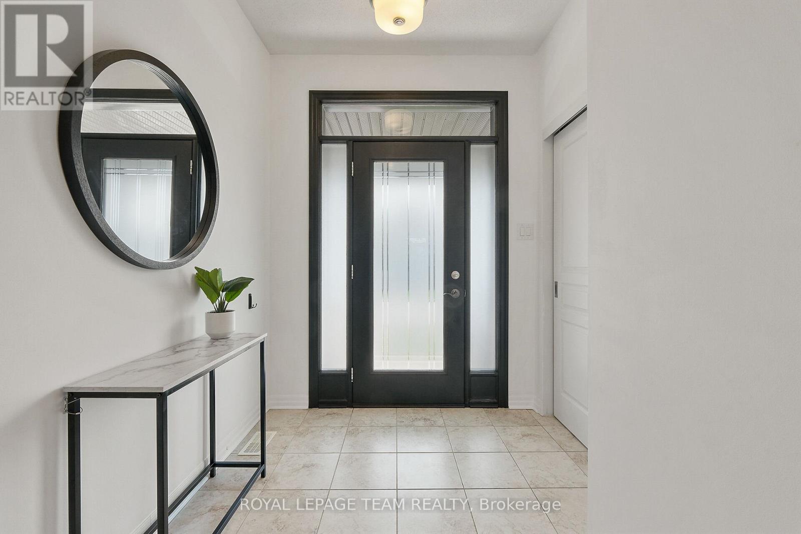 Natural light flows, & private with treated door!
