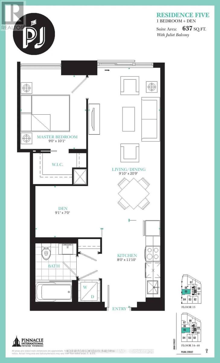 Photo 1 of 1305 99 John Street, Toronto ON