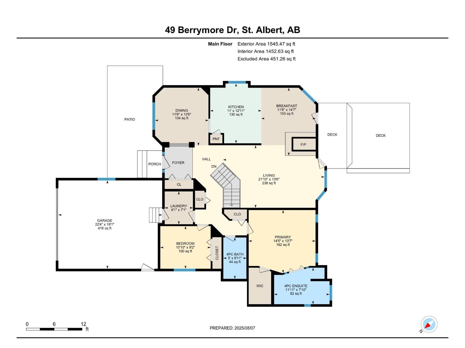 Single Family House Bungalow for Sale in  BERRYMORE DR St. Albert 