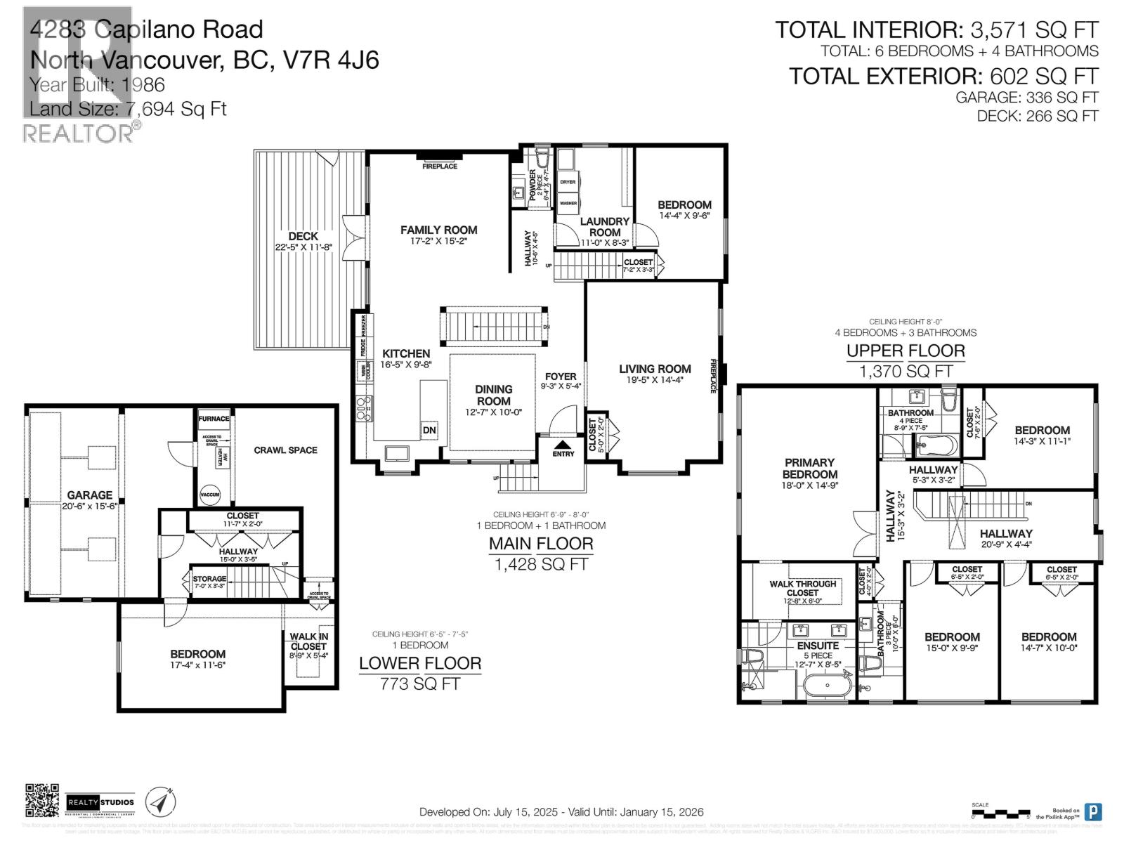 4283 CAPILANO ROAD, North Vancouver