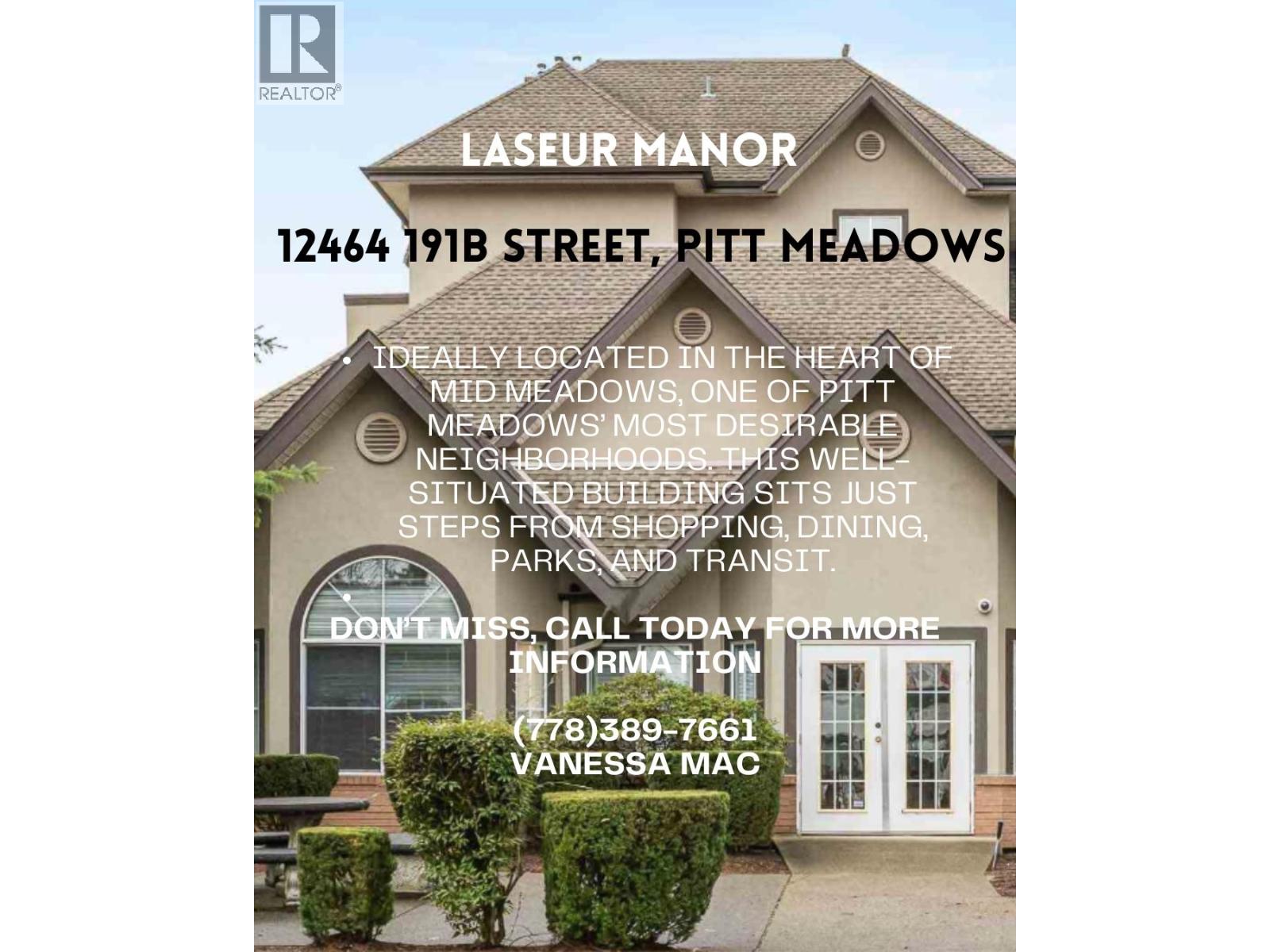 403 12464 191B STREET, Pitt Meadows