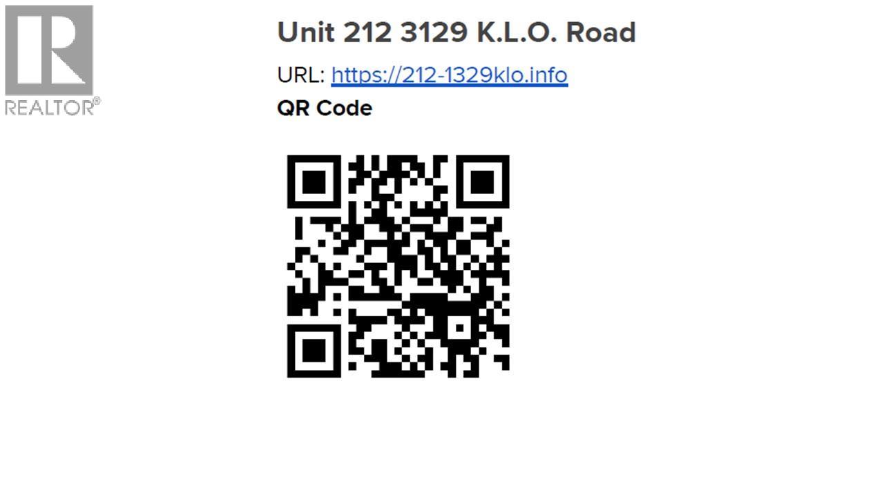 212 1329 KLO Road, Kelowna