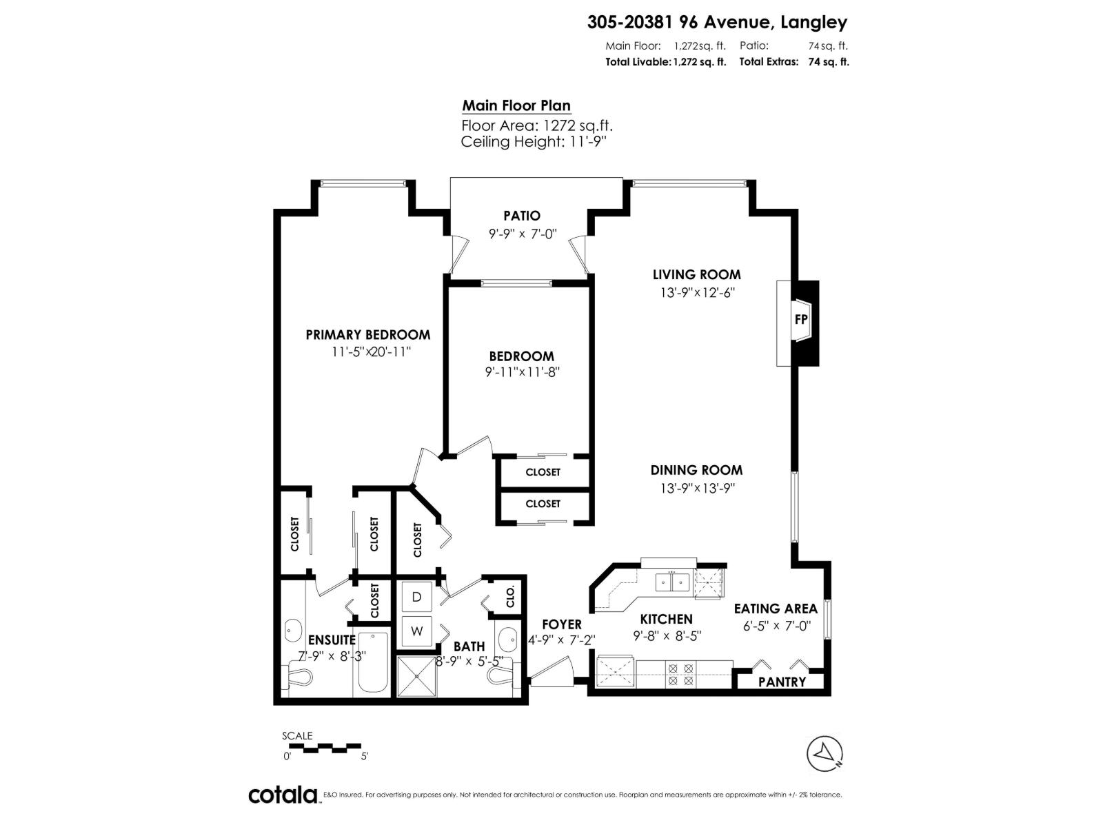 Photo 3 of 305 20381 96 Avenue, Langley BC