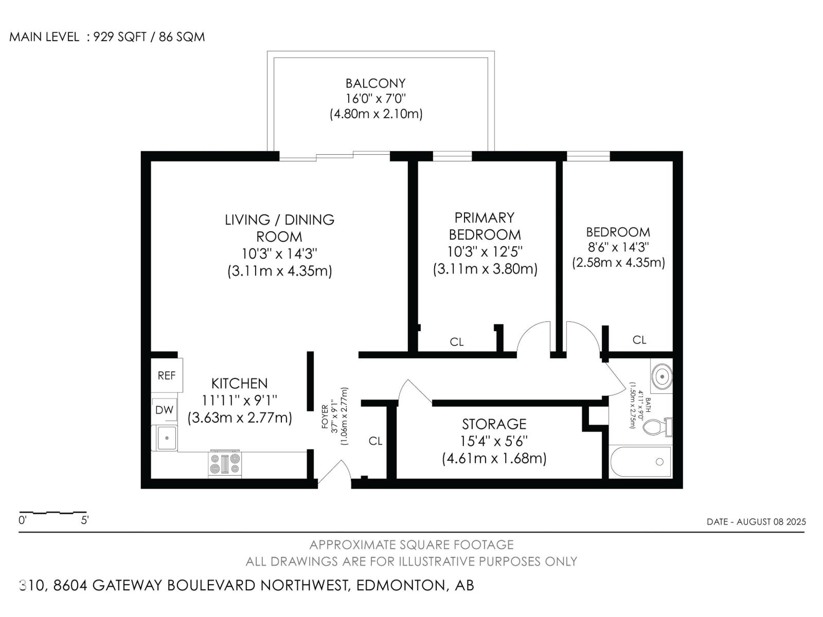 Photo 26 of 310 8604 Gateway Bv Nw, Edmonton AB