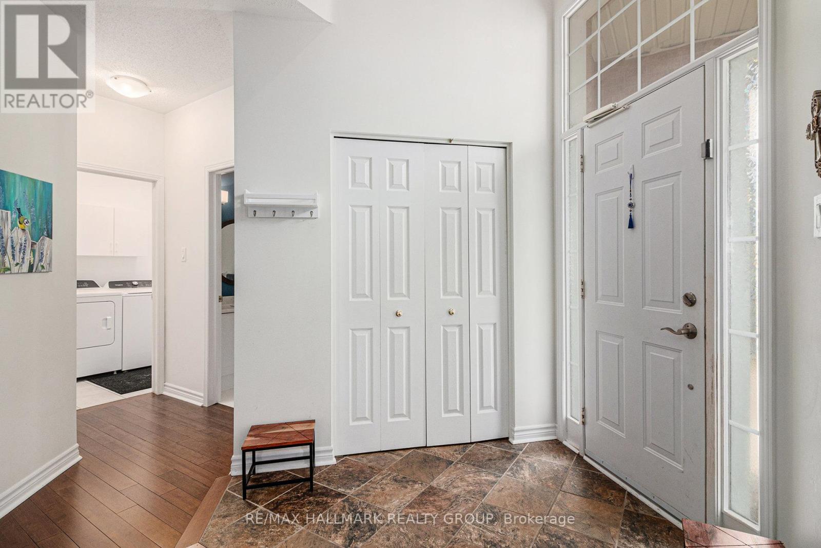 Welcoming entrance with ceramic tile floors
