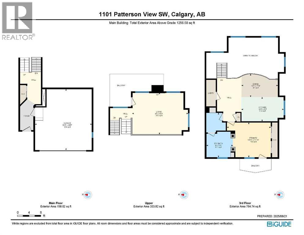 Single Family House 4 Level for Sale in  Patterson View SW Patterson Calgary 