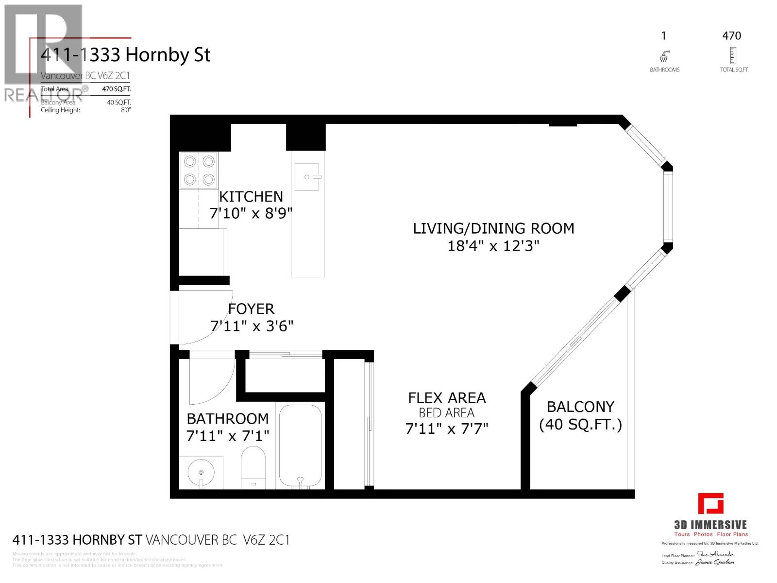 Photo 19 of 411 1333 Hornby Street, Vancouver BC