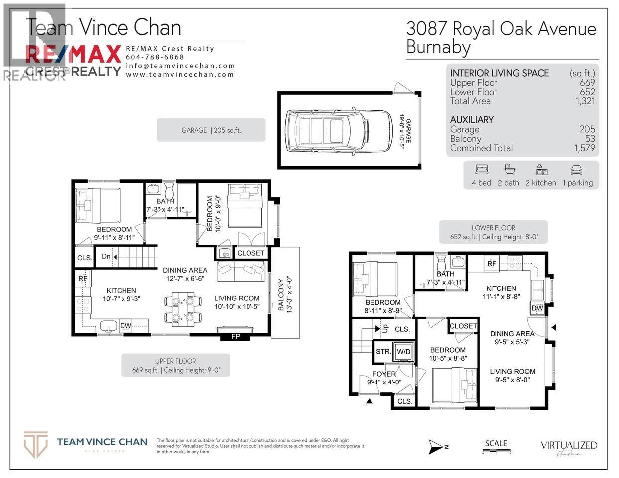 Photo 9 of 3087 Royal Oak Avenue, Burnaby BC