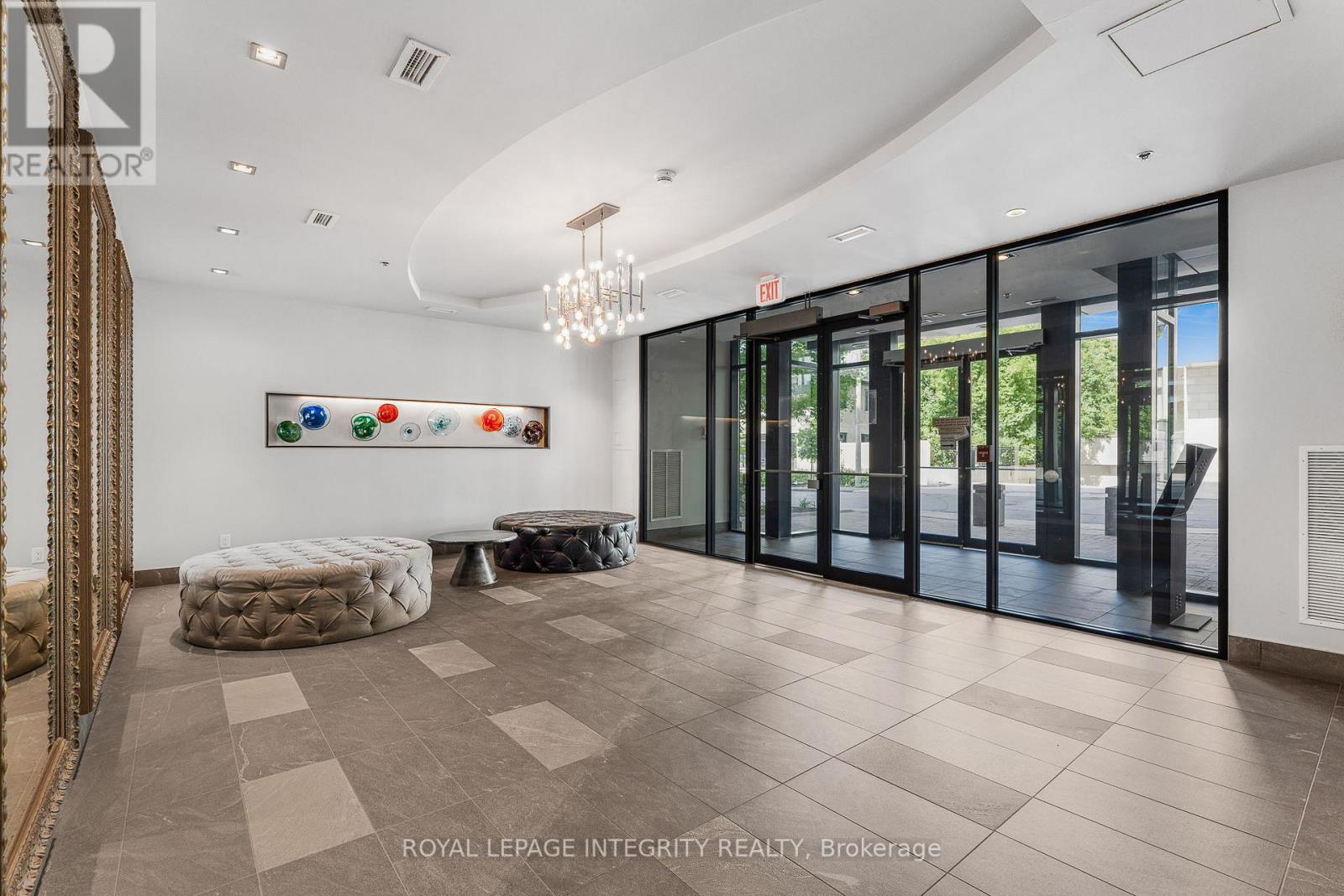 The lobby