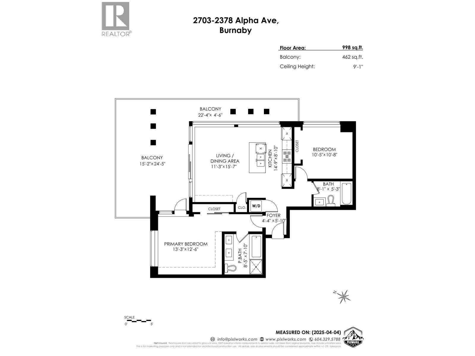 Photo 35 of 2703 2378 Alpha Avenue, Burnaby BC