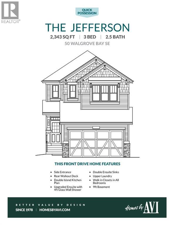 Single Family House for Sale in  Walgrove Bay SE Walden Calgary 