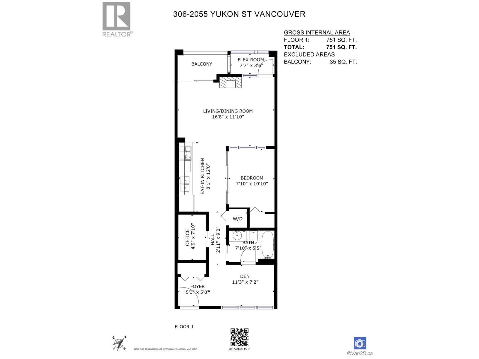 Photo 20 of 306 2055 Yukon Street, Vancouver BC