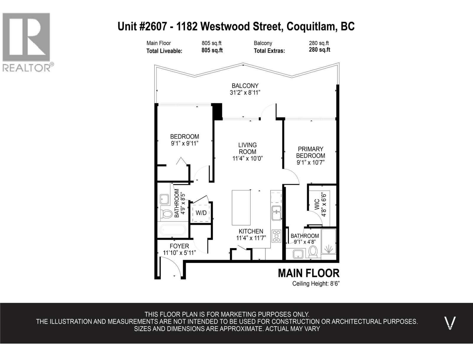 Photo 31 of 2607 1182 Westwood Street, Coquitlam BC