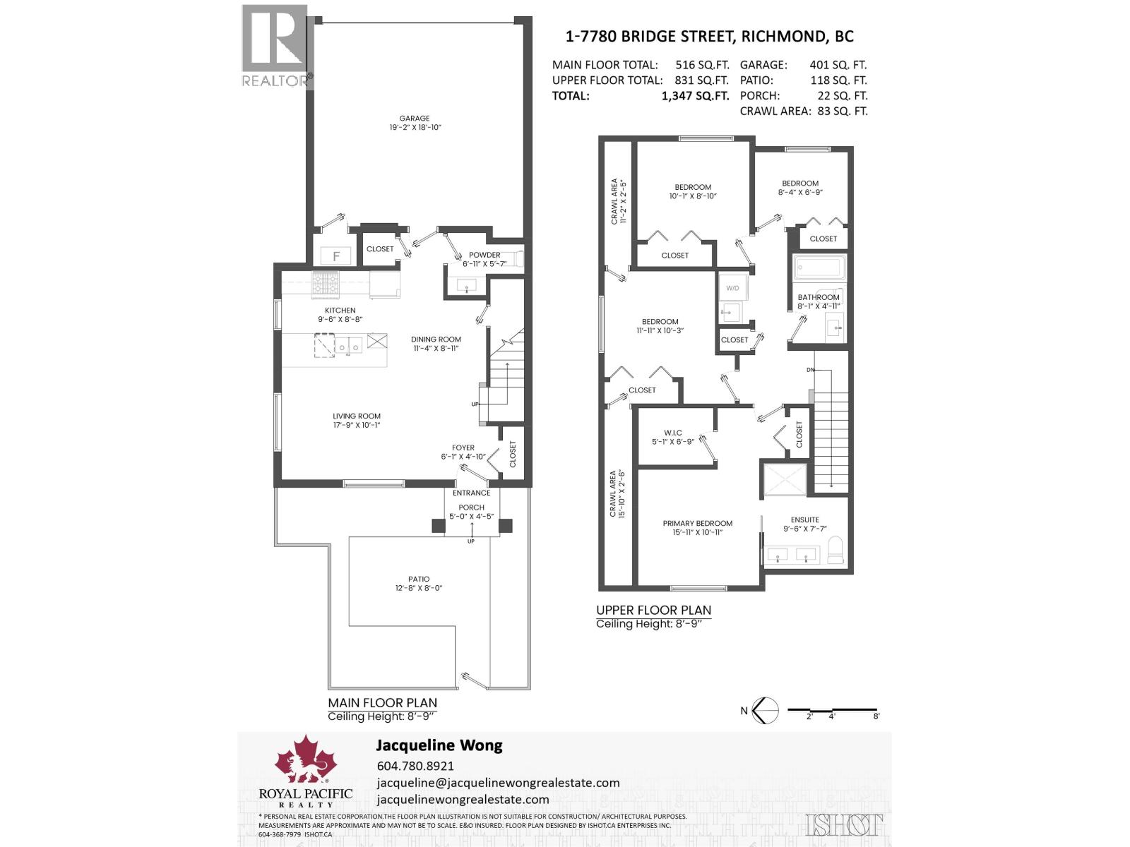 1 7780 BRIDGE STREET, Richmond