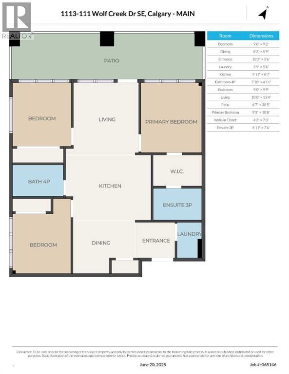 1113, 111 Wolf Creek Drive SE, Calgary, Alberta