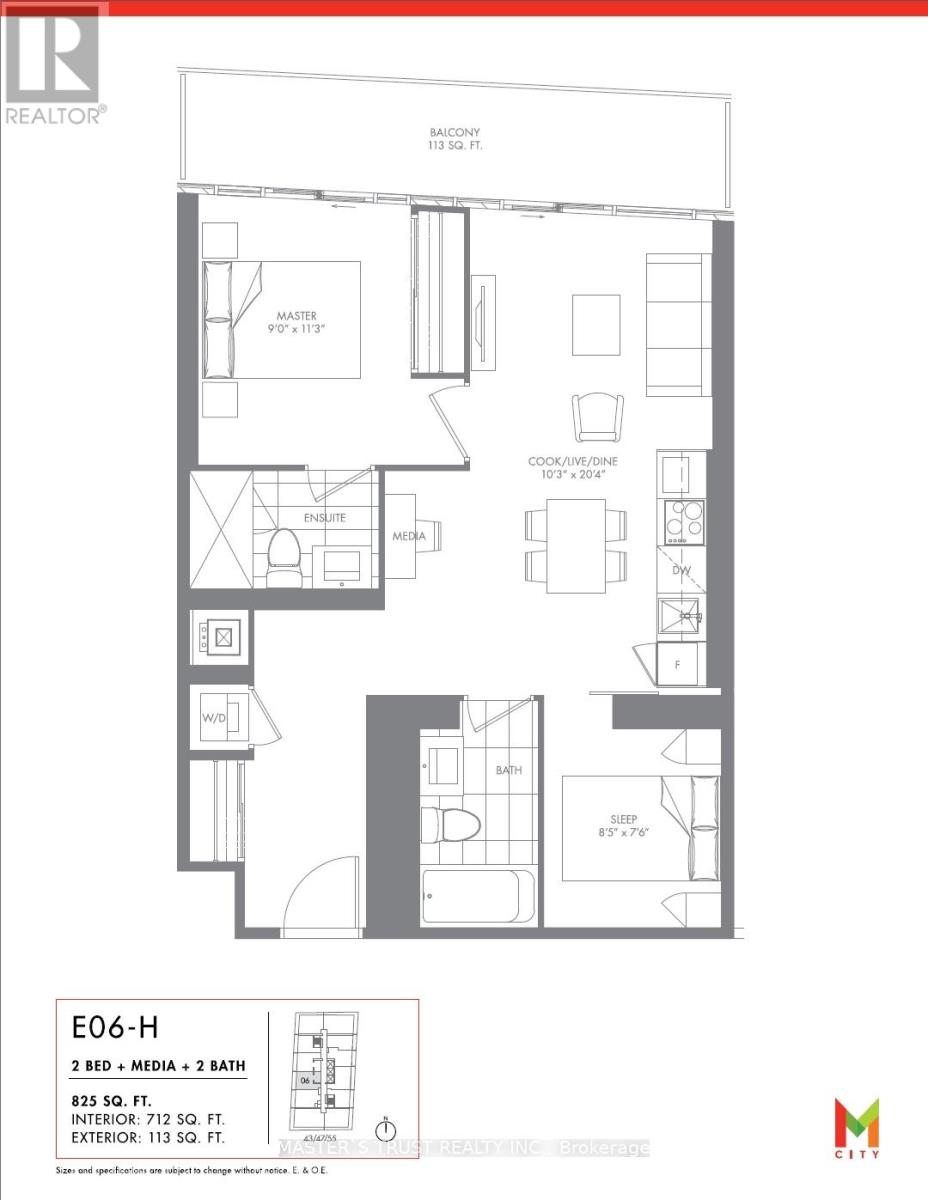 Photo 12 of 5506 3900 Confederation Parkway, Mississauga ON