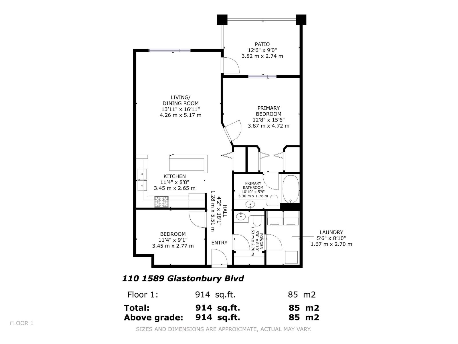 Photo 2 of 110 1589 Glastonbury Bv Nw, Edmonton AB