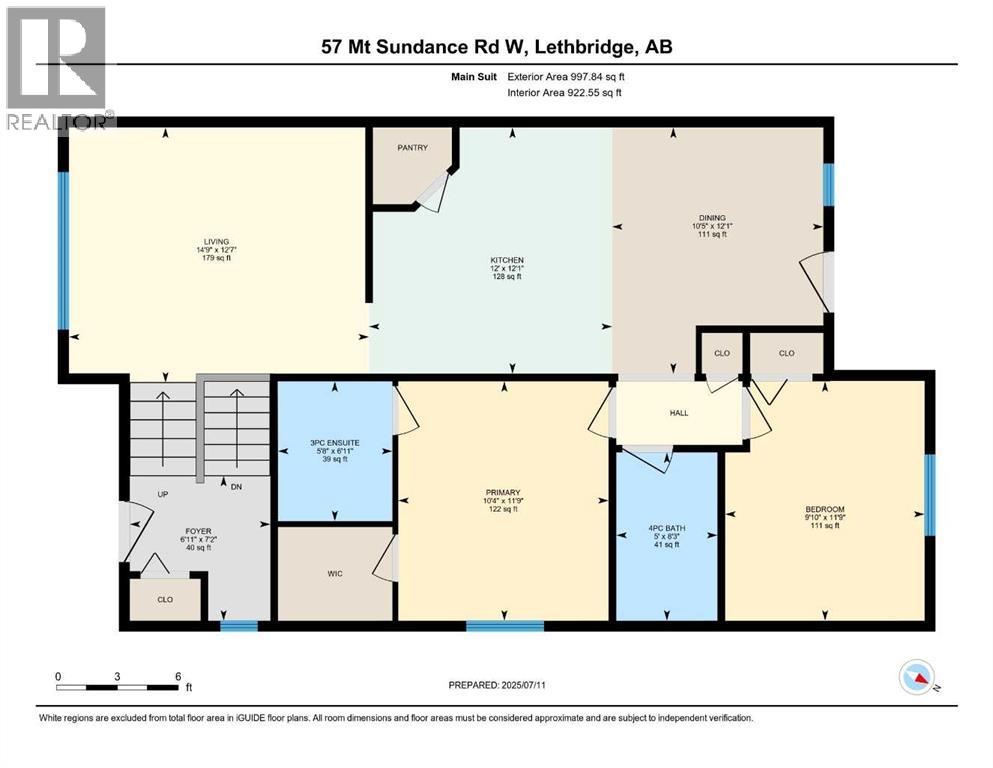 Single Family House Bi-level for Sale in  Mt Sundance Road W Sunridge Lethbridge 