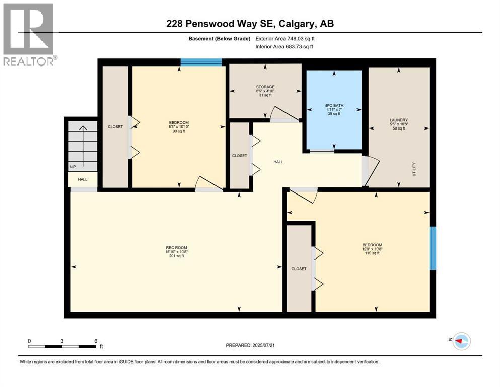 Single Family House Bungalow for Sale in  Penswood Way SE Penbrooke Meadows Calgary 