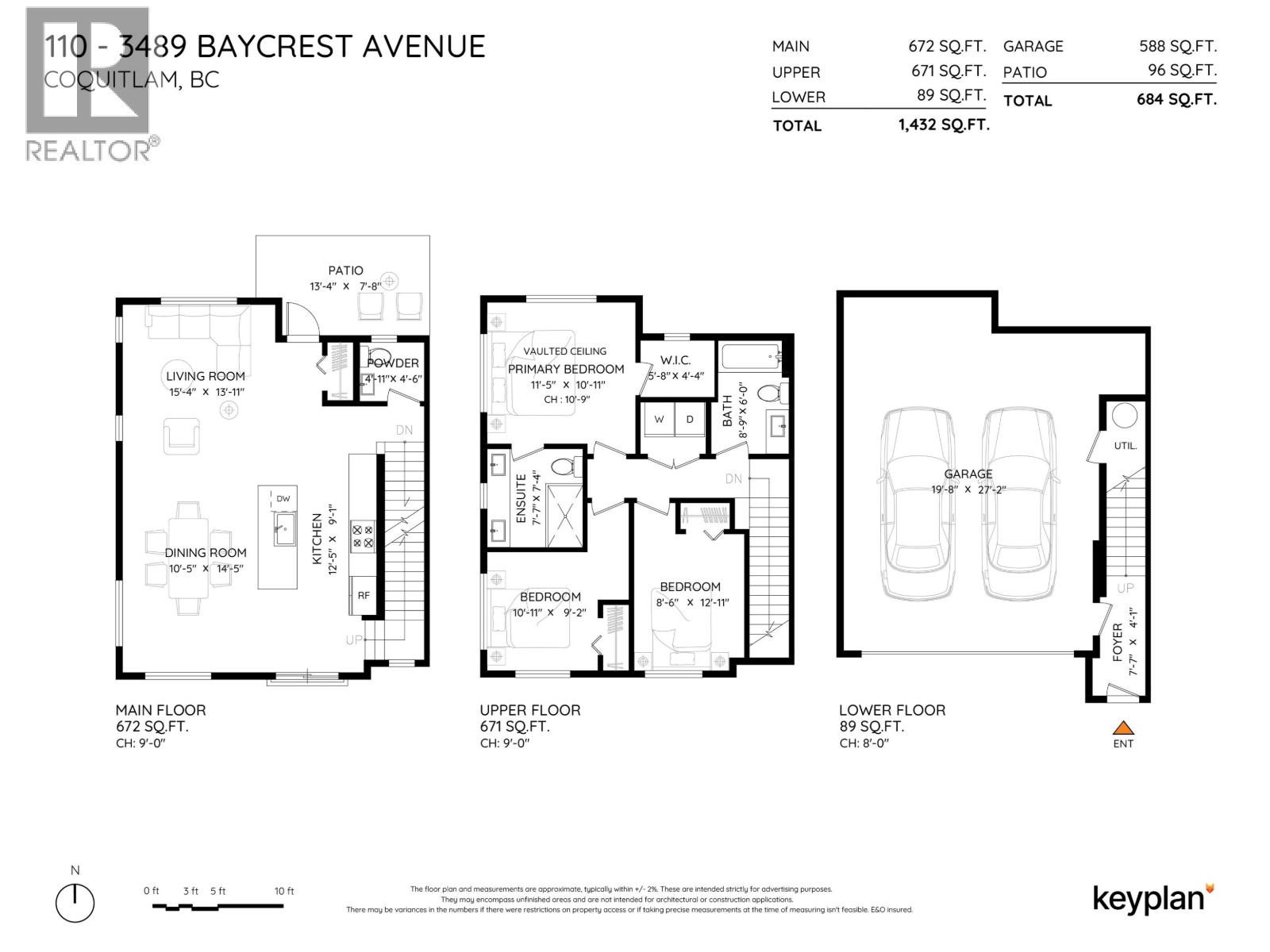 Photo 40 of 110 3489 Baycrest Avenue, Coquitlam BC