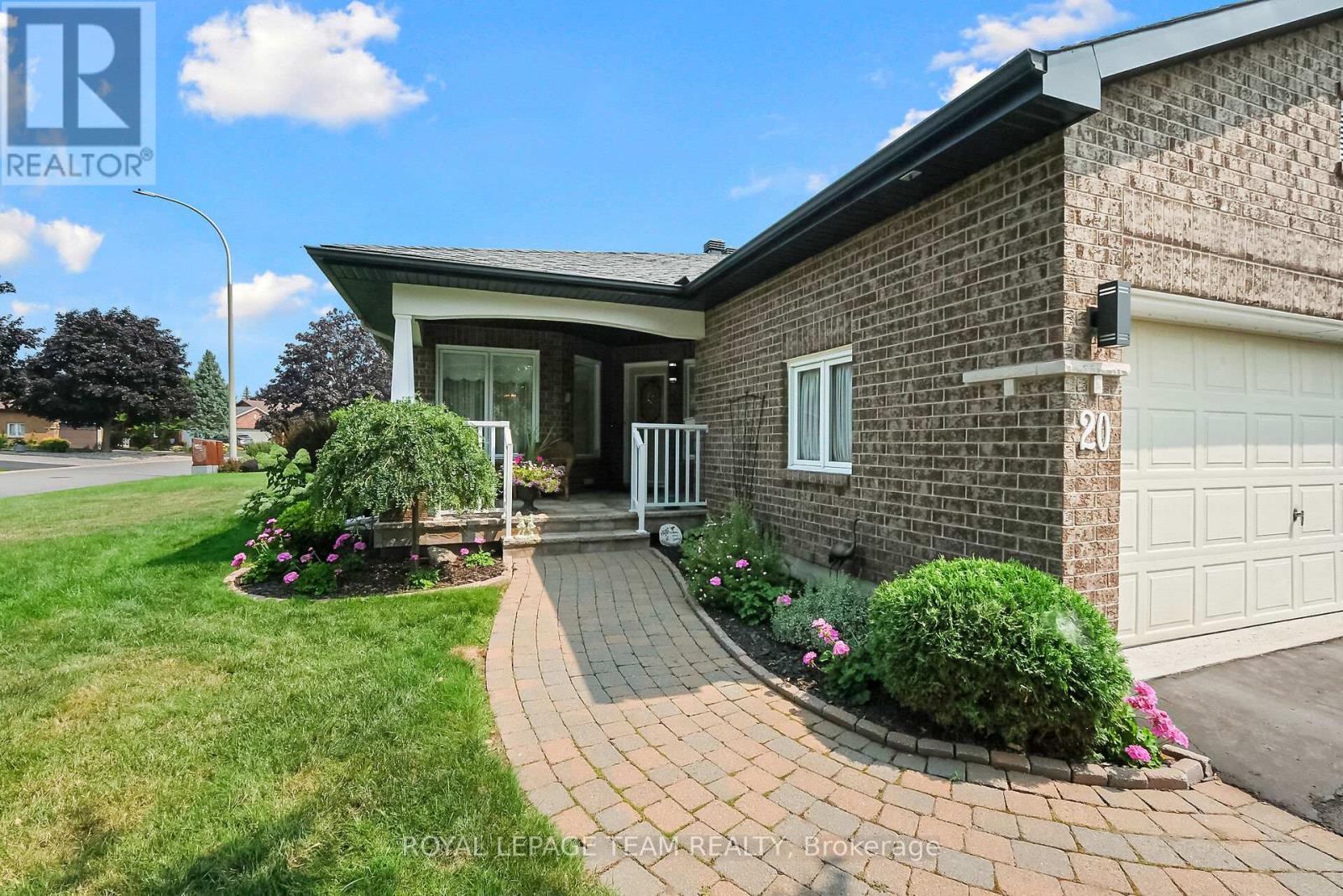 Interlock front walkway