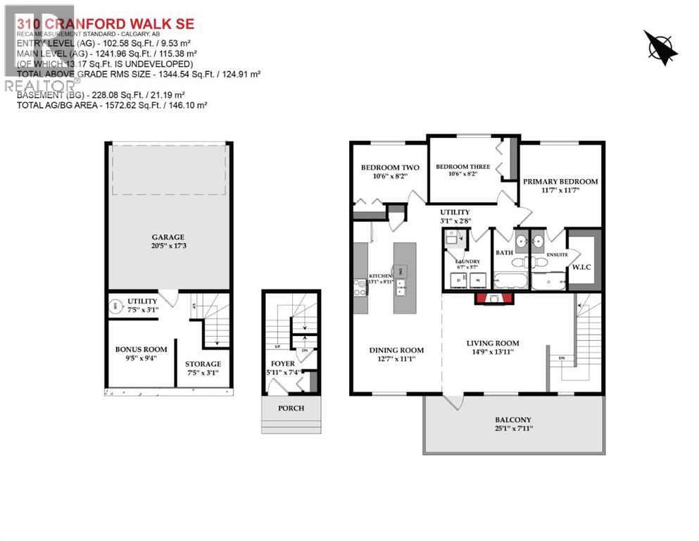 Single Family House Bungalow for Sale in  Cranford Walk SE Cranston Calgary 