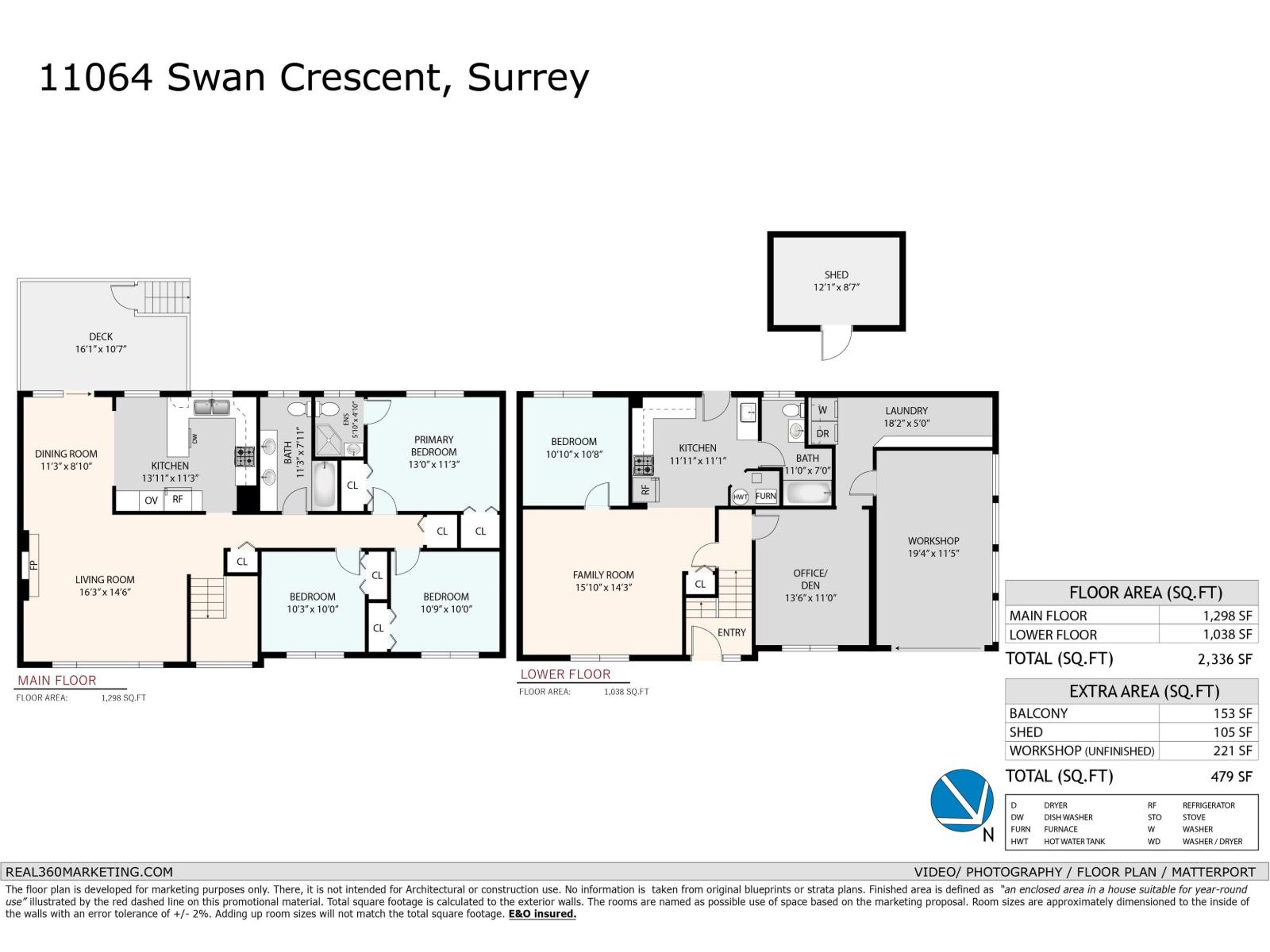 Photo 10 of 11064 Swan Crescent, Surrey BC