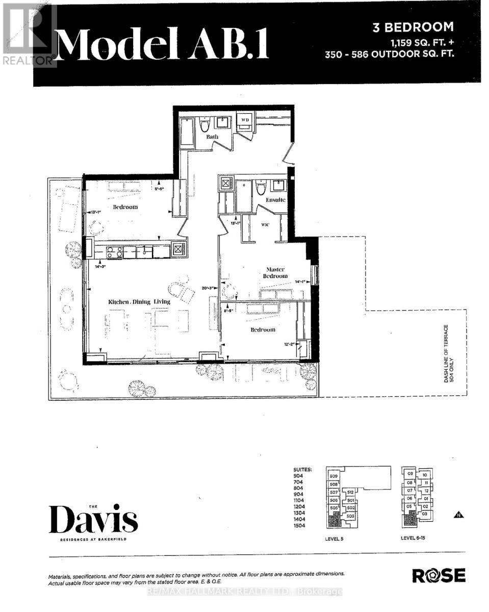 Photo 15 of 1104 185 Deerfield Road, Newmarket ON