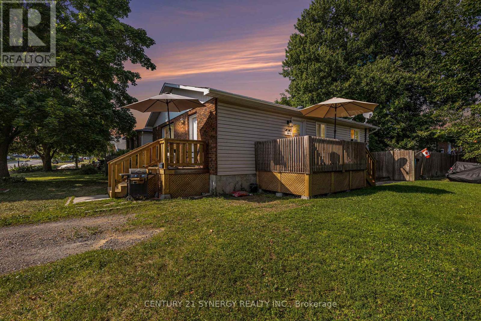 Legally suited duplex on a corner lot.