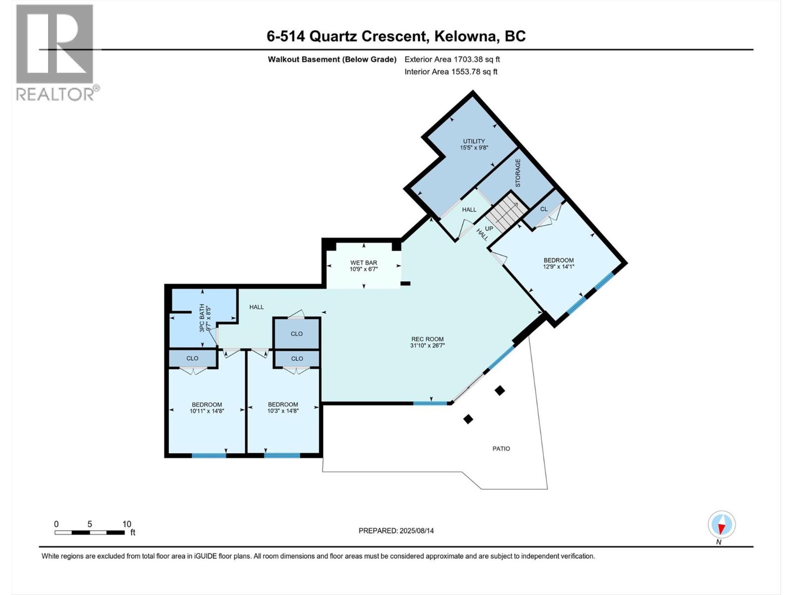 6 514 Quartz Crescent, Kelowna