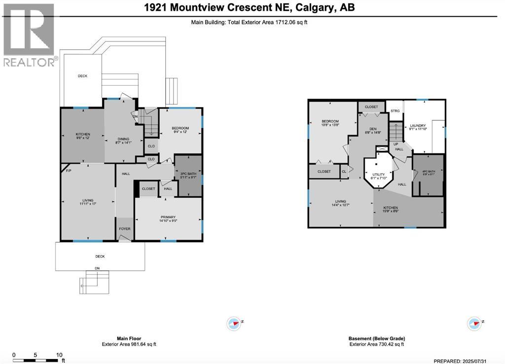 Single Family House Bungalow for Sale in  Mountview Crescent NE Winston Heights/Mountview Calgary 