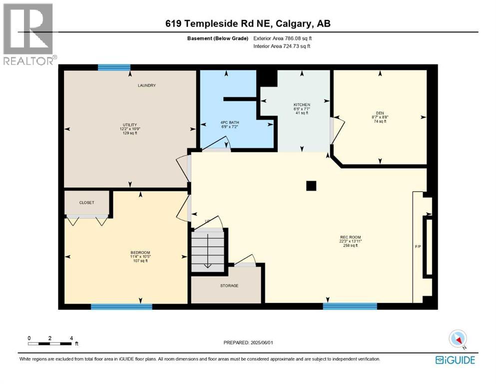 Single Family House Bi-level for Sale in  Templeside Road NE Temple Calgary 
