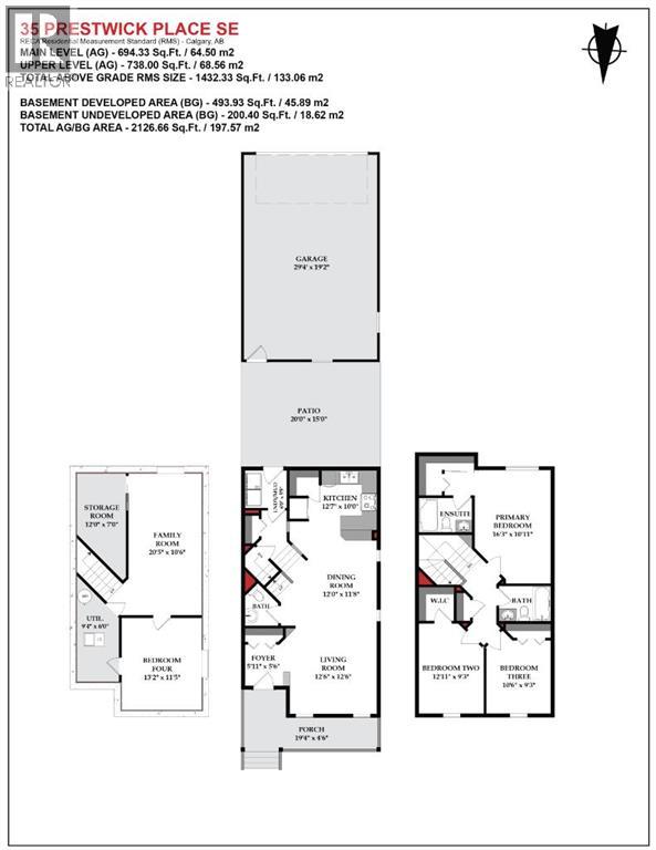Single Family House for Sale in  Prestwick Place SE McKenzie Towne Calgary 