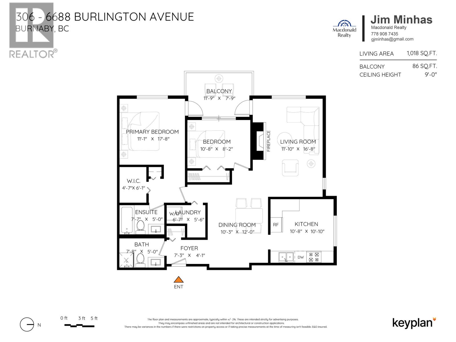Photo 24 of 306 6688 Burlington Avenue, Burnaby BC