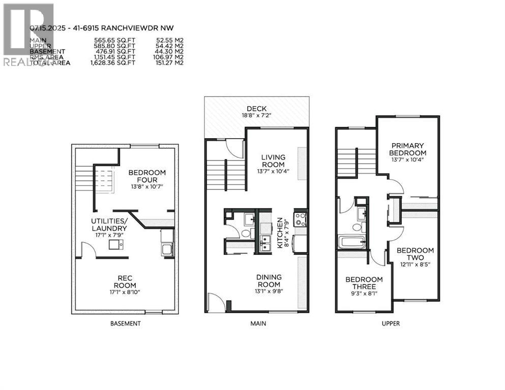 Single Family House for Sale in   Ranchview Drive NW Ranchlands Calgary 