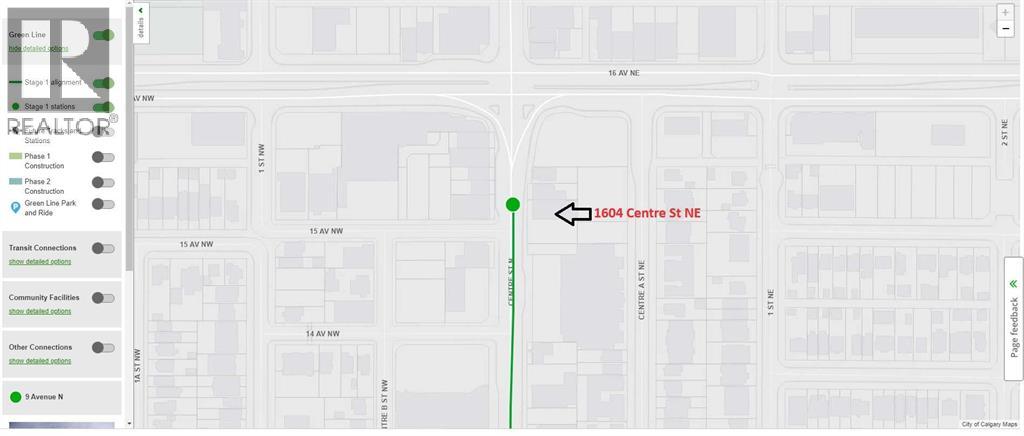 Retail for Sale in  Centre Street NE Crescent Heights Calgary 