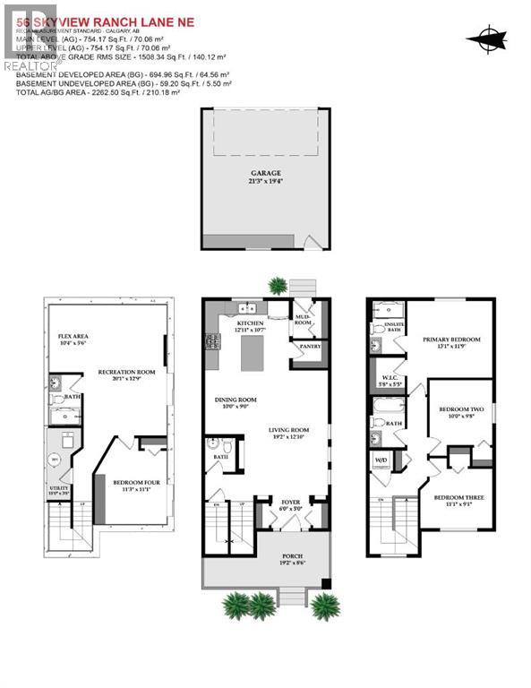 Single Family House for Sale in  Skyview Ranch Lane NE Skyview Ranch Calgary 