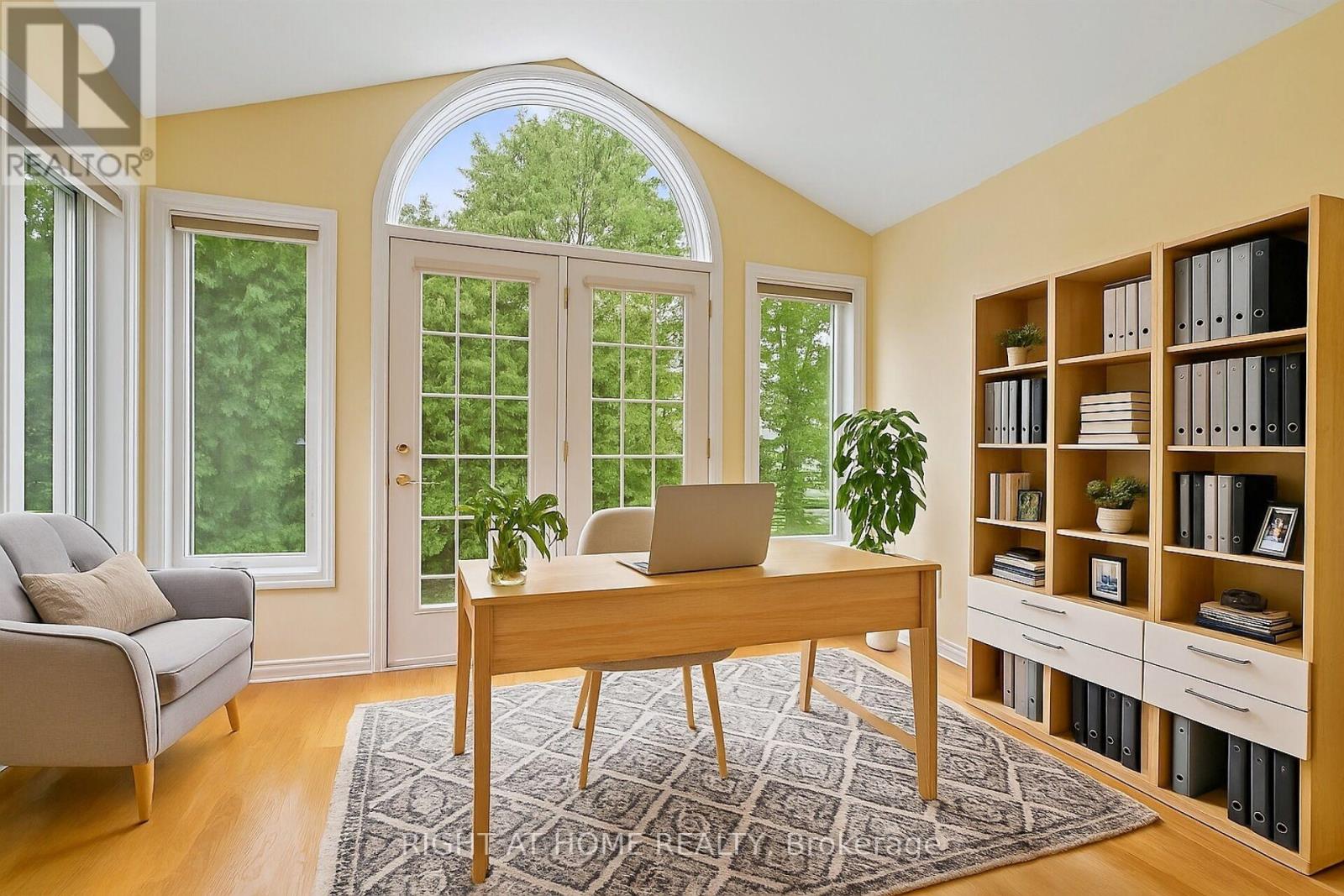 Staged office