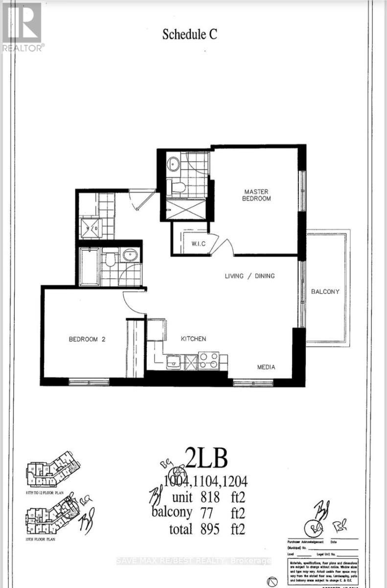 Photo 10 of 1004 225 Malta Avenue, Brampton ON