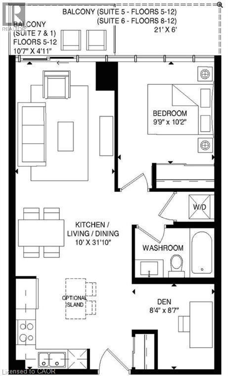 Photo 14 of 128 King Street N Unit 807, Waterloo ON