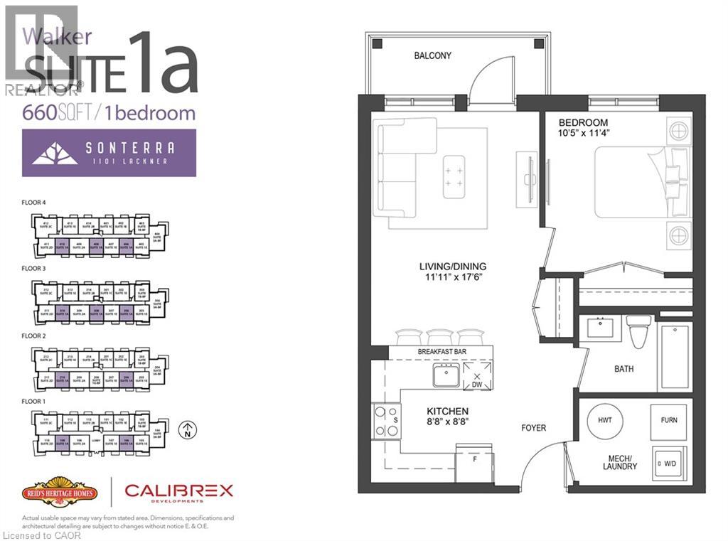 Photo 9 of 1101 Lackner Place Unit 406, Kitchener ON