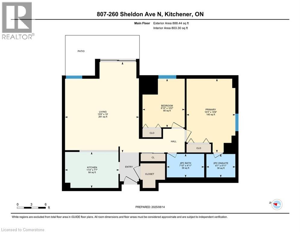 Photo 23 of 260 Sheldon Avenue N Unit 807, Kitchener ON