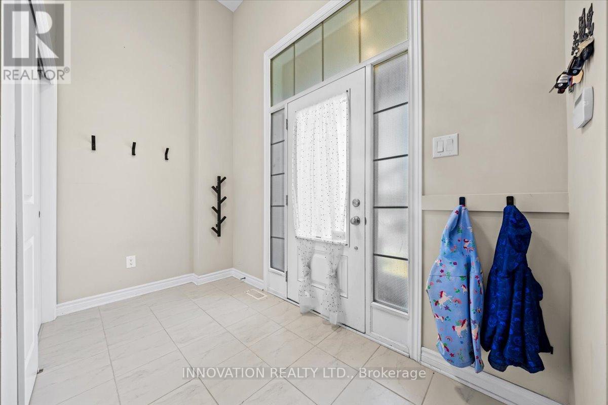 Generous front foyer with great closet space