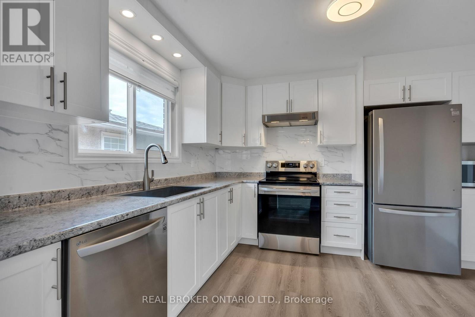Kitchen with Stainless Steel Appliances