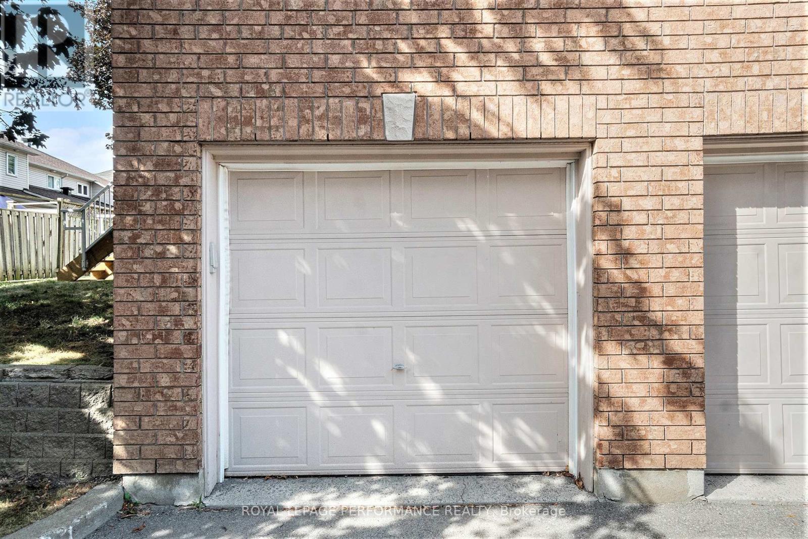 1 Car attached with inside entry