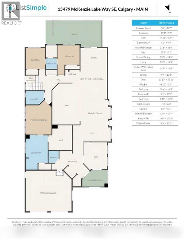 Single Family House Bungalow for Sale in  Mckenzie Lake Way SE McKenzie Lake Calgary 