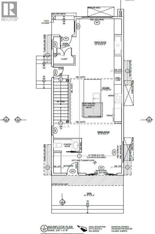 Single Family House for Sale in A Moncton Road NE Winston Heights/Mountview Calgary 