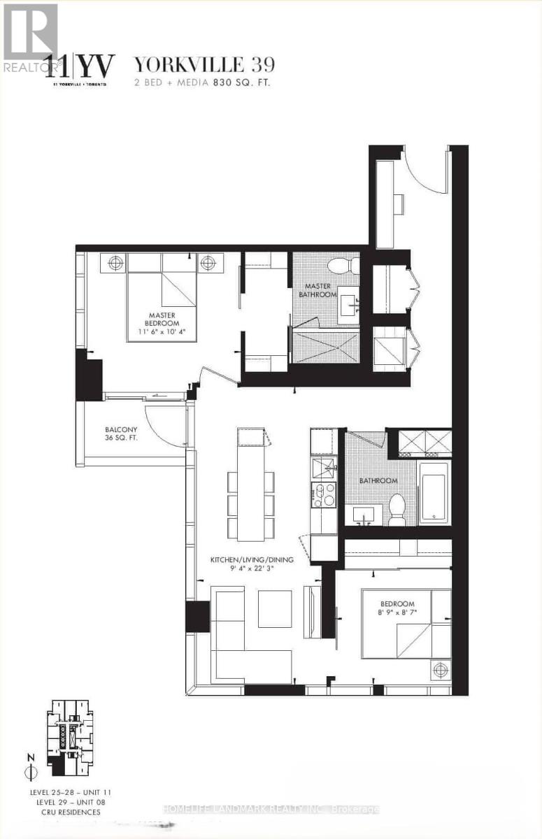 Photo 19 of 2711 11 Yorkville Avenue, Toronto ON
