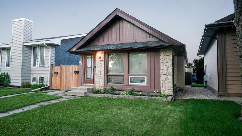 Photo 1 of 63 Ritchie Street, Winnipeg MB